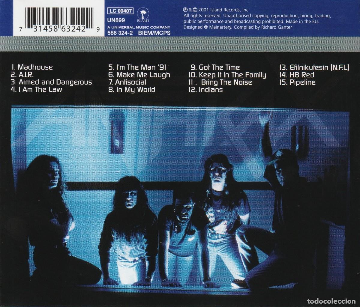 CDs de m&uacute;sica: �T1079 - ANTHRAX. CLASSIC. RECOPILATORIO. CD. - Foto 2