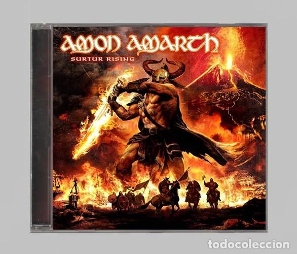 CDs de m&uacute;sica: �T1072 - AMON AMARTH. SURTUR RISING. CD. - Foto 1