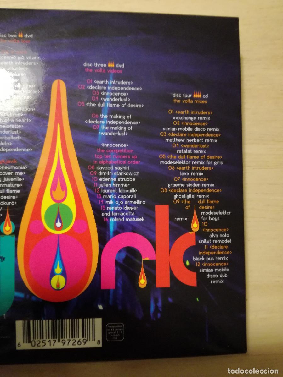 CDs de m&uacute;sica: BJORK - VOLTAIC - BOX 2XCD + 2XDVD - COMPLETO - Foto 10