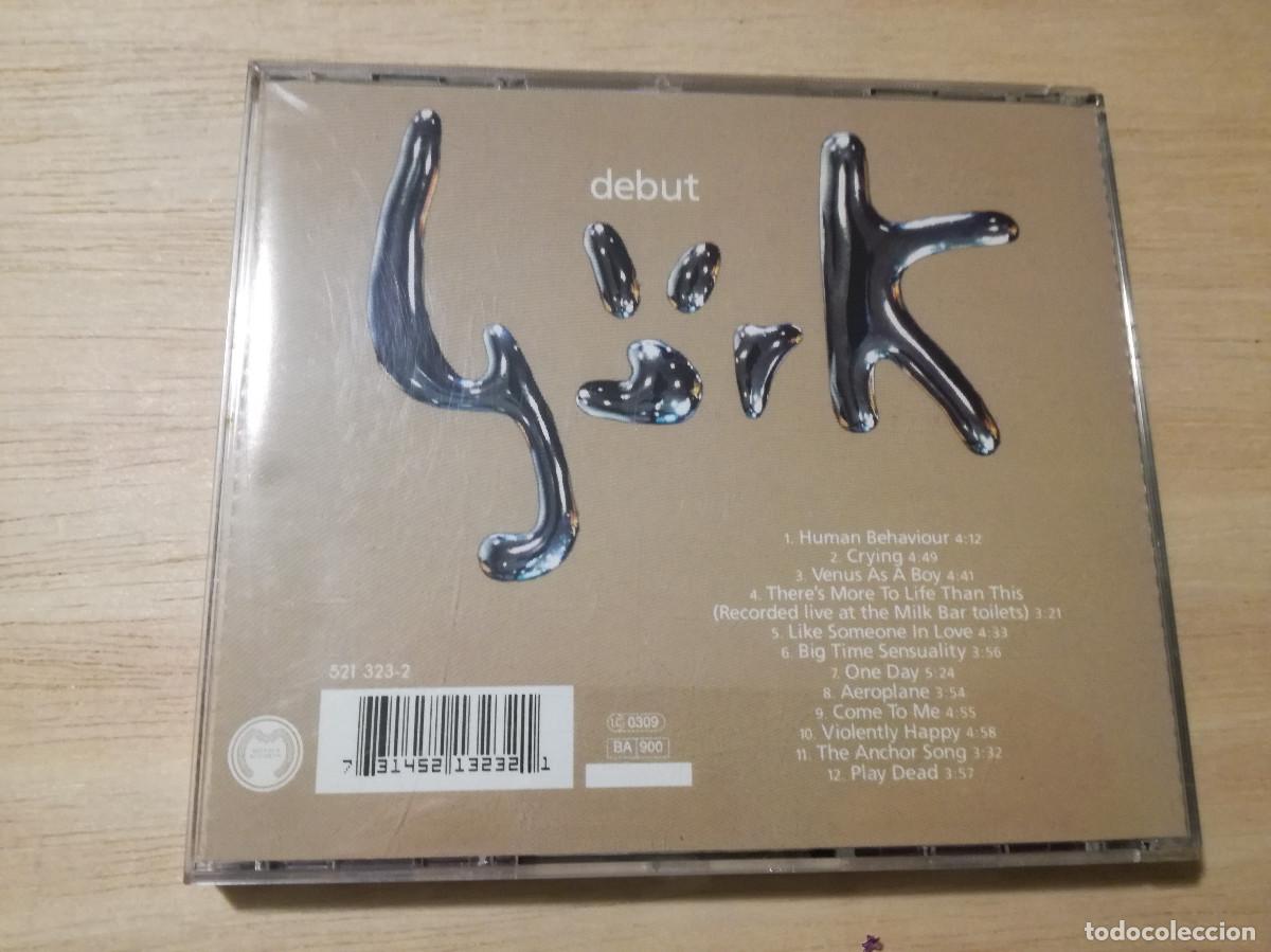CDs de m&uacute;sica: BJORK - DEBUT - PEDIDO MINIMO 7&euro; - Foto 2