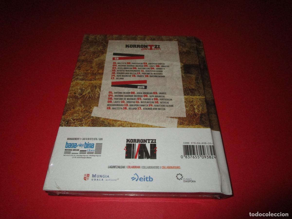 CDs de m&uacute;sica: KORRONTZI ( DANTZAN ) - CD + DVD - BBCDDVD143-144 - PRECINTADO - Foto 2