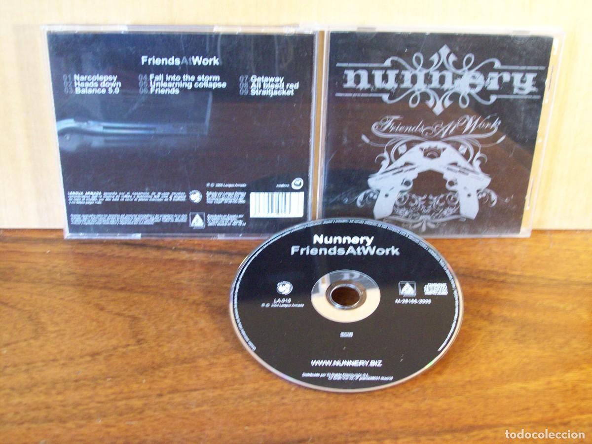 CDs de m&uacute;sica: NUNNERY - FRIENDS AT WORK - CD - Foto 1