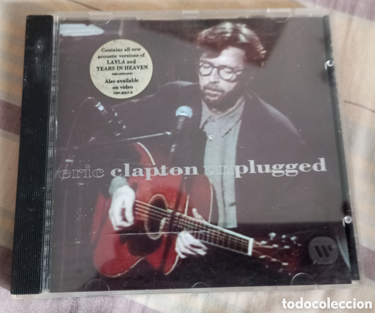 CDs de m&uacute;sica: CD Eric clapton unplugged - Foto 1