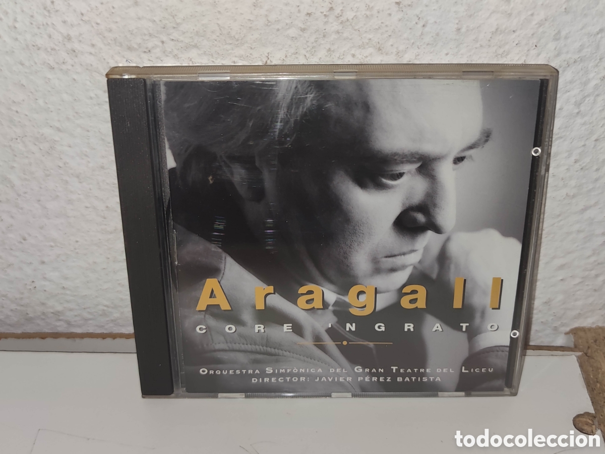 CDs de M&uacute;sica: Cd - Jaume Aragall &ndash; Core 'Ngrato - Classical Estilo: Opera-La Orquestra Simf&ograve;nica Gran Teatre Liceu