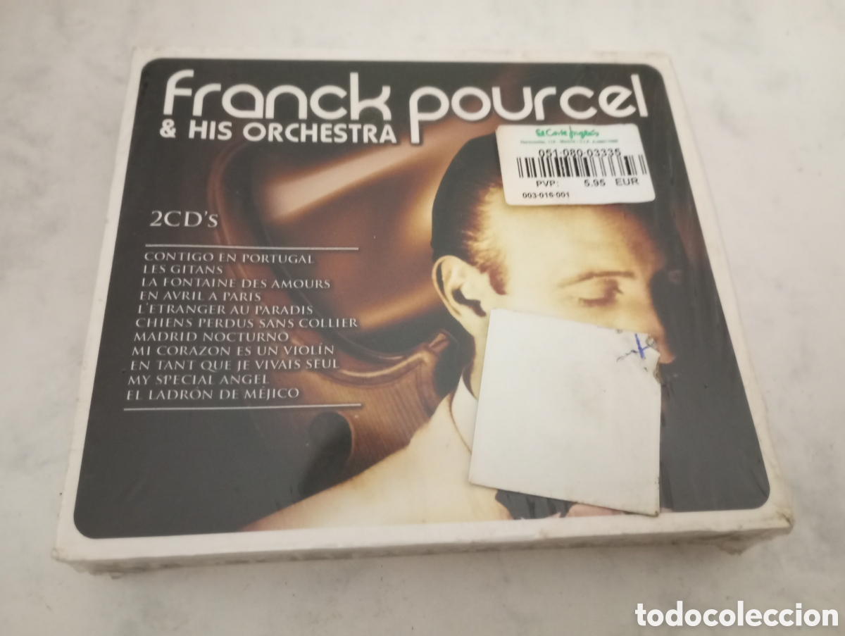 Music CDs: 2 cds franck pourcel & his orchestra nuevo con precinto