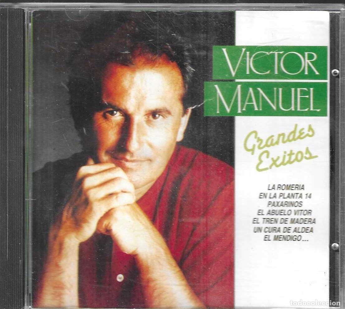 CDs de m&uacute;sica: VICTOR MANUEL - GRANDES EXITOS - DIVUCSA - 1988 - Foto 1