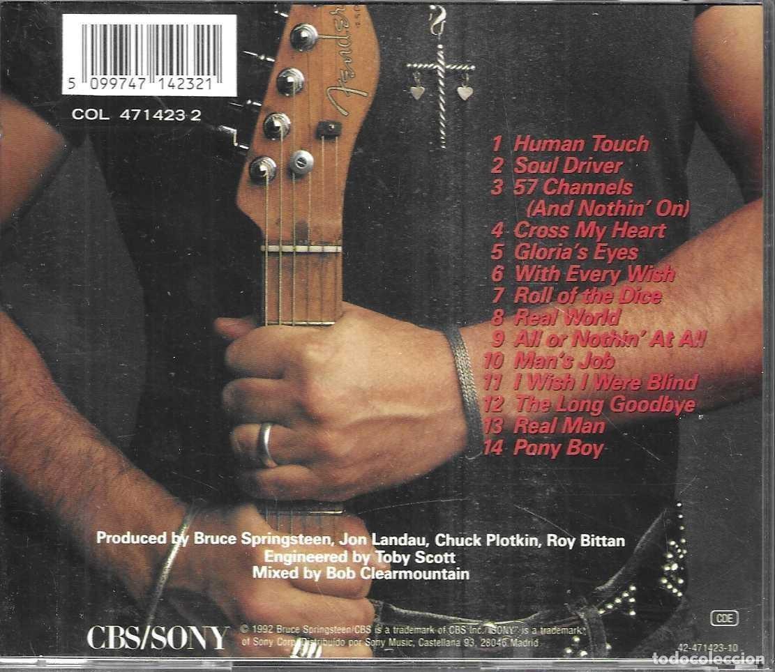 CDs de m&uacute;sica: BRUCE SPRINGSTEEN - HUMAN TOUCH - CBS/SONY - 1992 - Foto 2