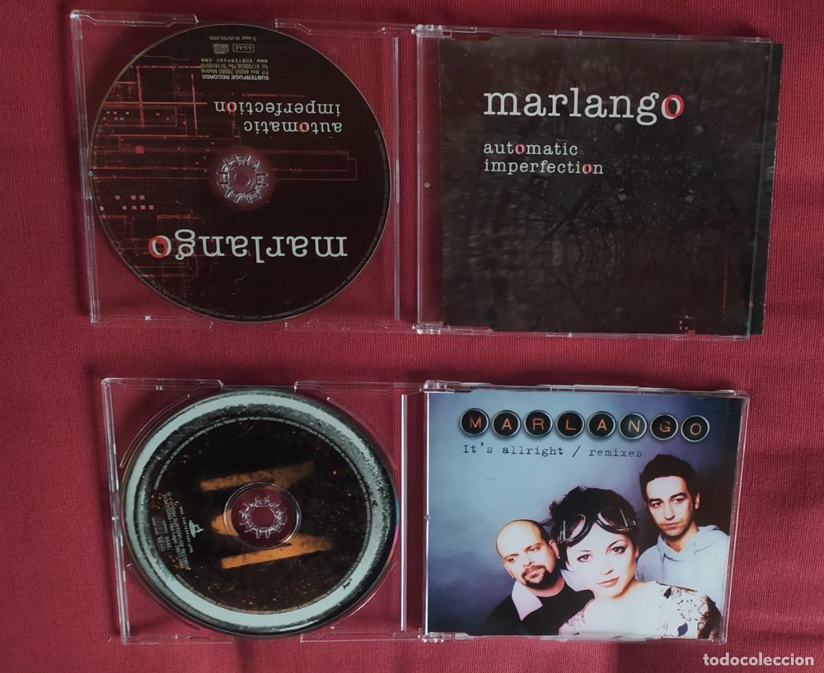 CDs de m&uacute;sica: CD Marlango. Dos CDs singles. It&acute;s alright y automatic imperfection - Foto 1
