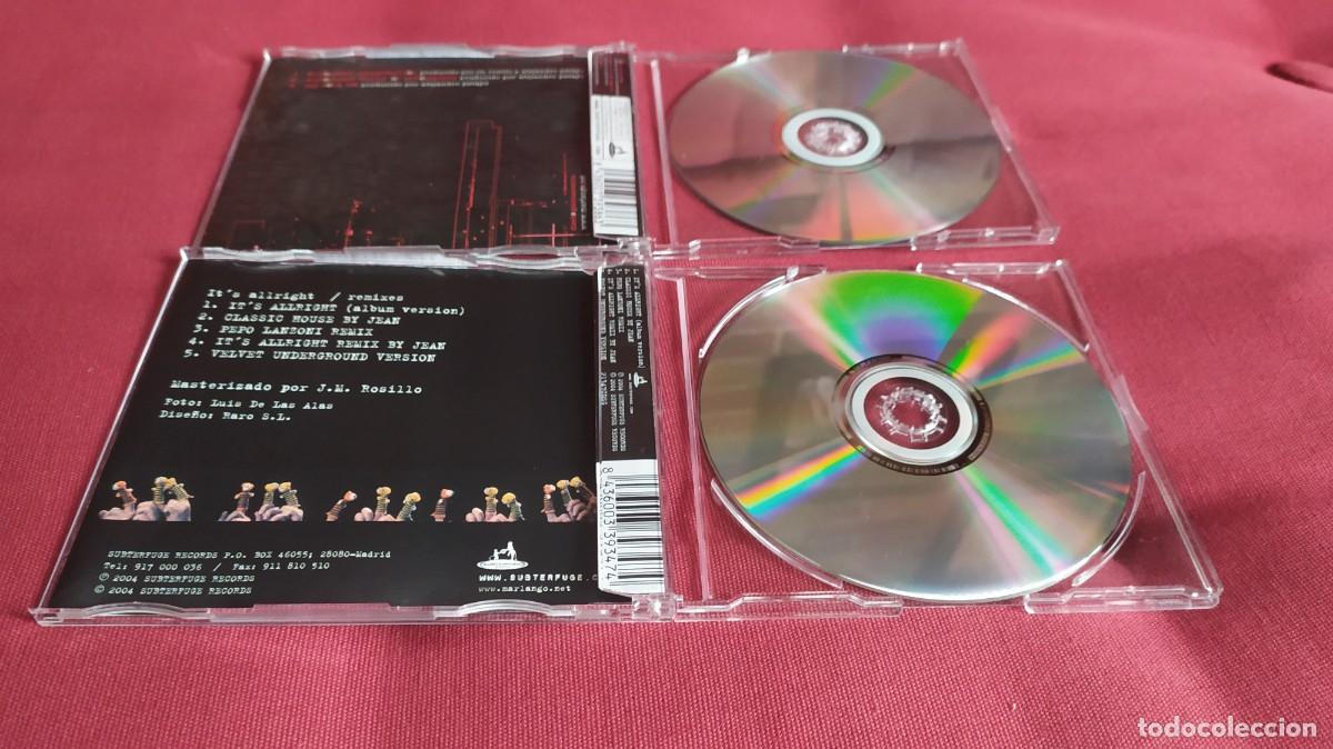 CDs de m&uacute;sica: CD Marlango. Dos CDs singles. It&acute;s alright y automatic imperfection - Foto 2