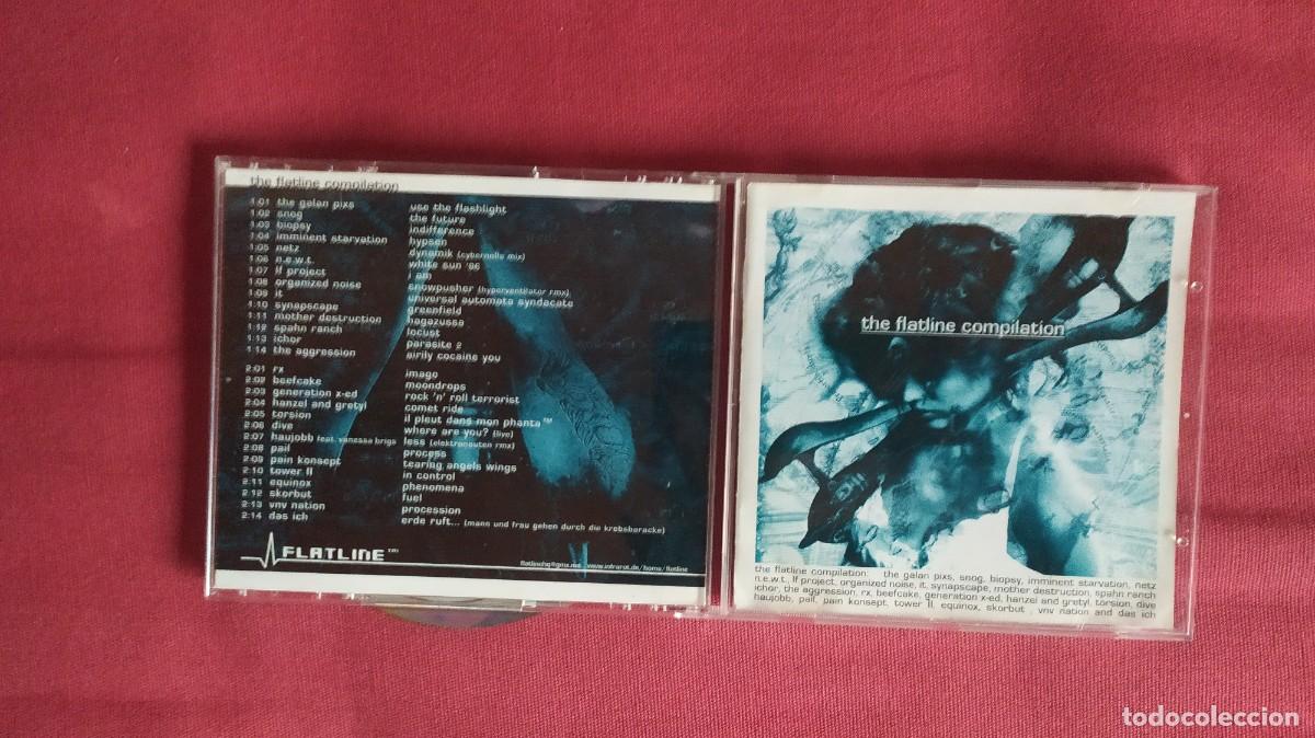 CDs de m&uacute;sica: CD the flatline compilation - Foto 1
