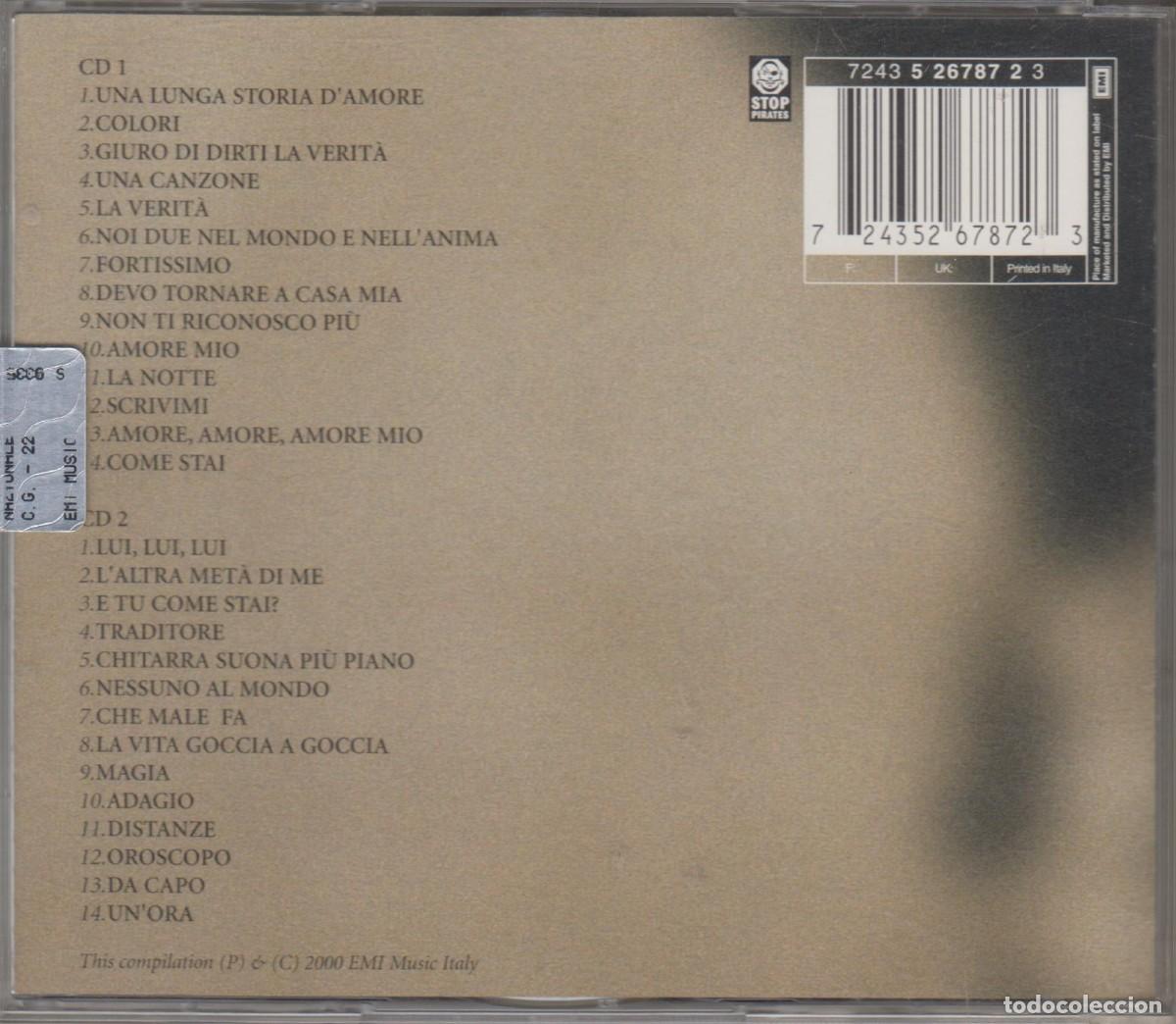 CDs de m&uacute;sica: Mina doble cd Love collection 2000 EMI - Foto 2