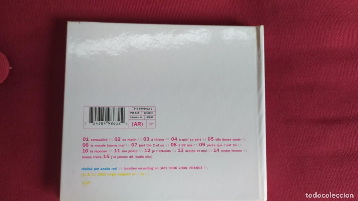 CDs de m&uacute;sica: CD AXELLE RED ALIVE. A&ntilde;o 2000 - Foto 2