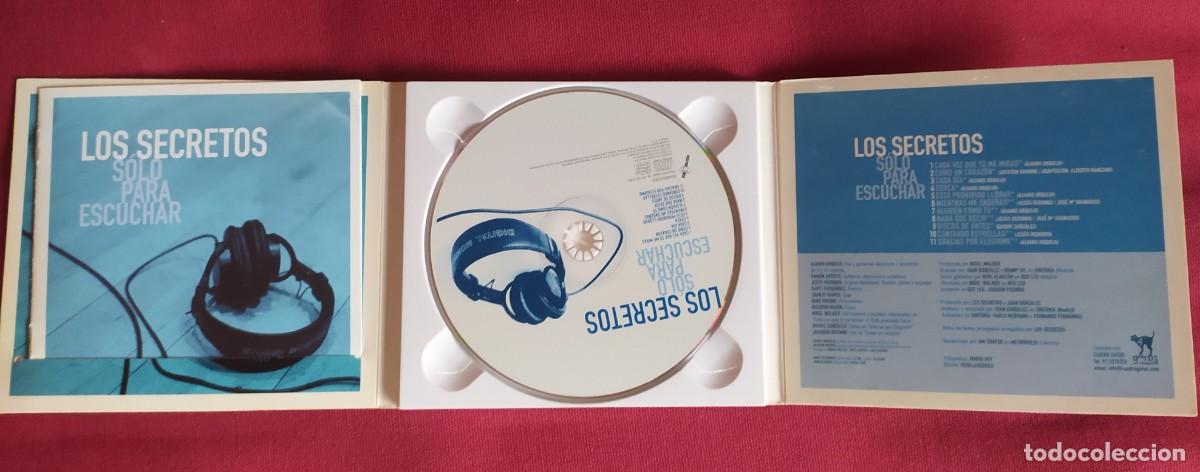 CDs de m&uacute;sica: CD Los secretos- s&oacute;lo para escuchar - Foto 2