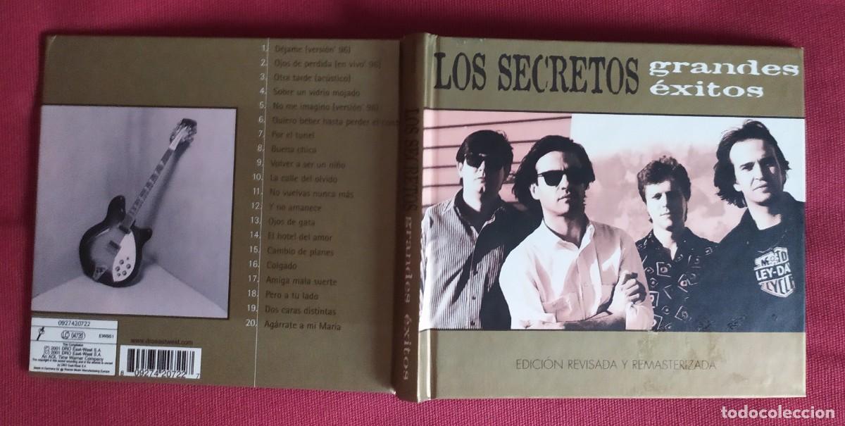 CDs de m&uacute;sica: CD Los secretos- grandes &eacute;xitos - Foto 1