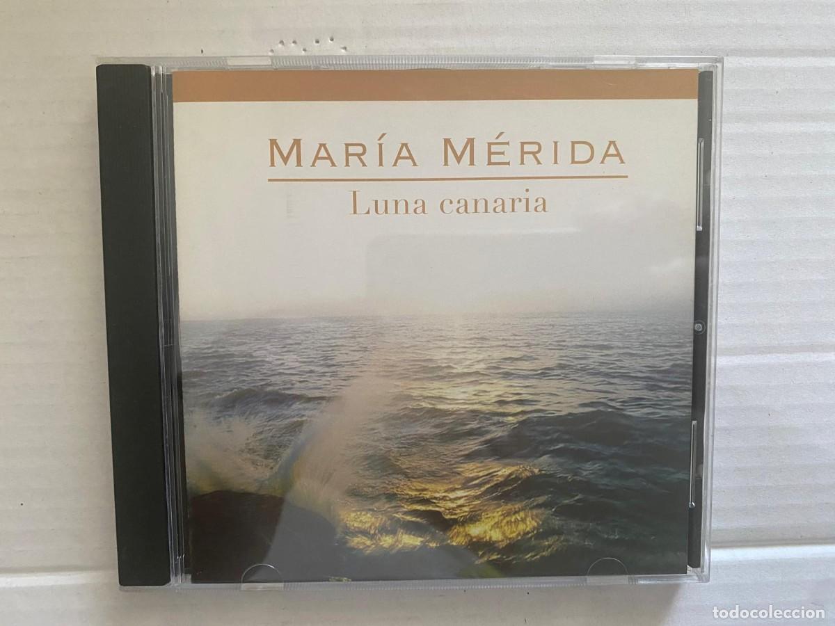 CDs de m&uacute;sica: CD MARIA MERIDA - LUNA CANARIA - Foto 1