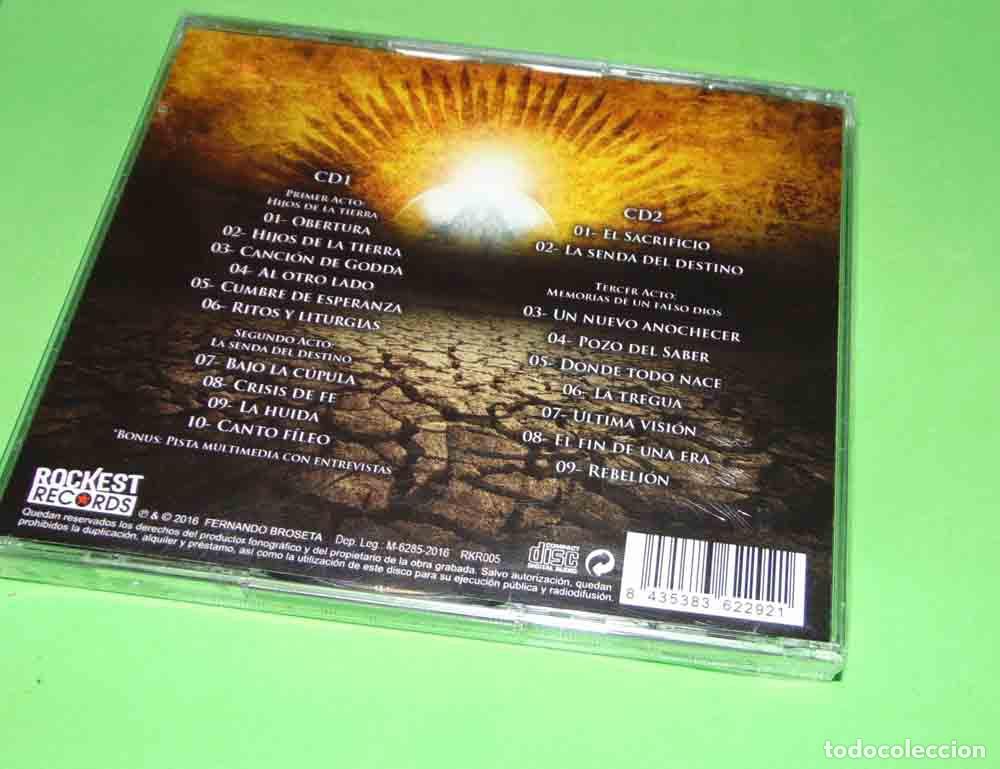 CDs de m&uacute;sica: CELESTIA&ndash; Opera Metal - DOBLE CD 2016 - Foto 2