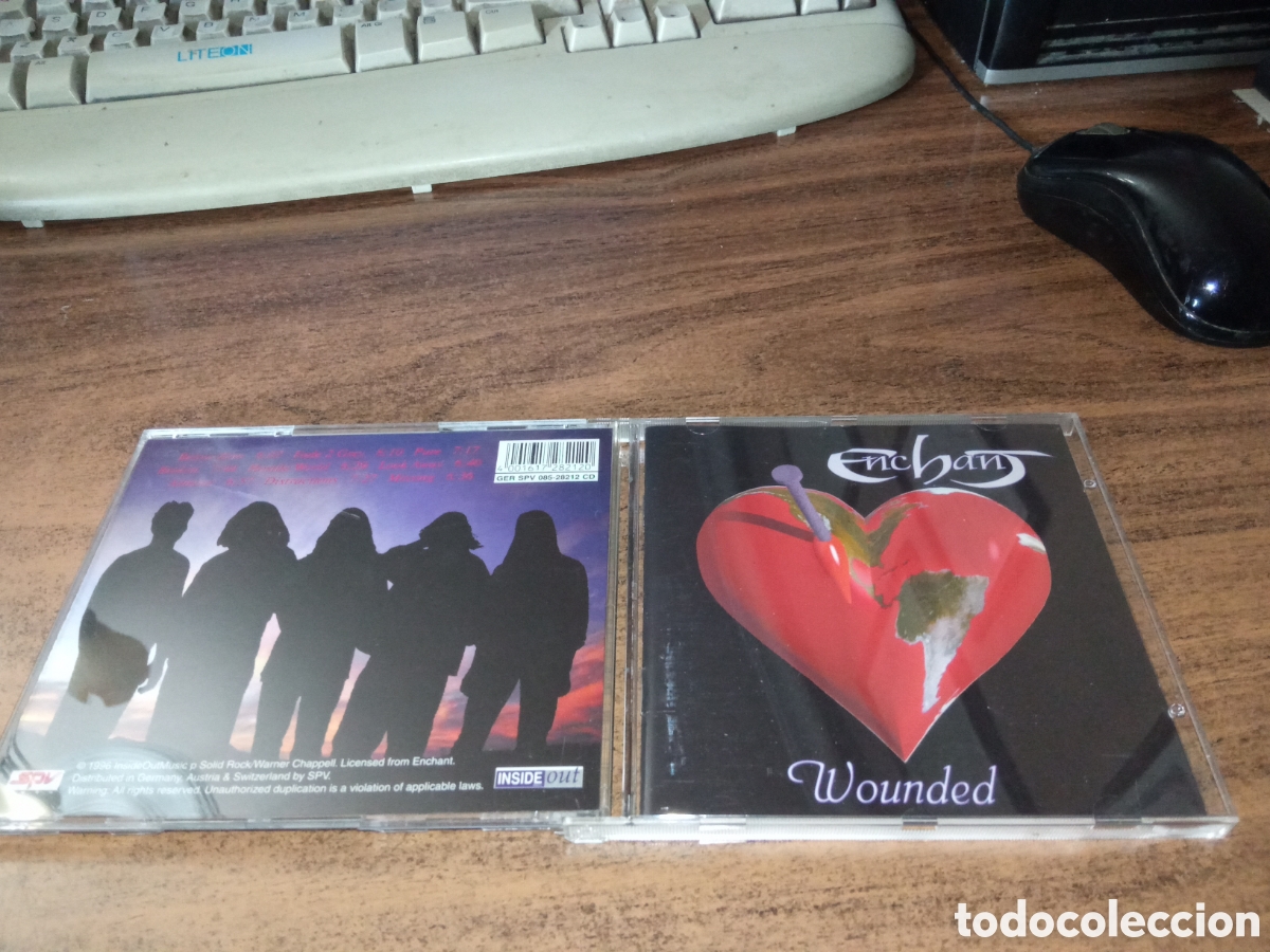 CDs de m&uacute;sica: ENCHANT - WOUNDED (1996) - Foto 1