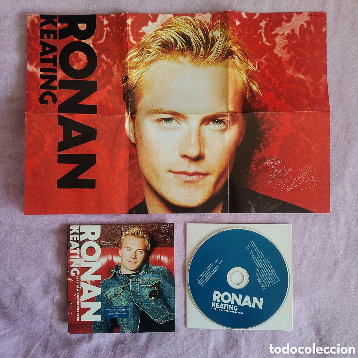 CDs de m&uacute;sica: Lote 2 CD Singles Ronan Keating - Foto 3