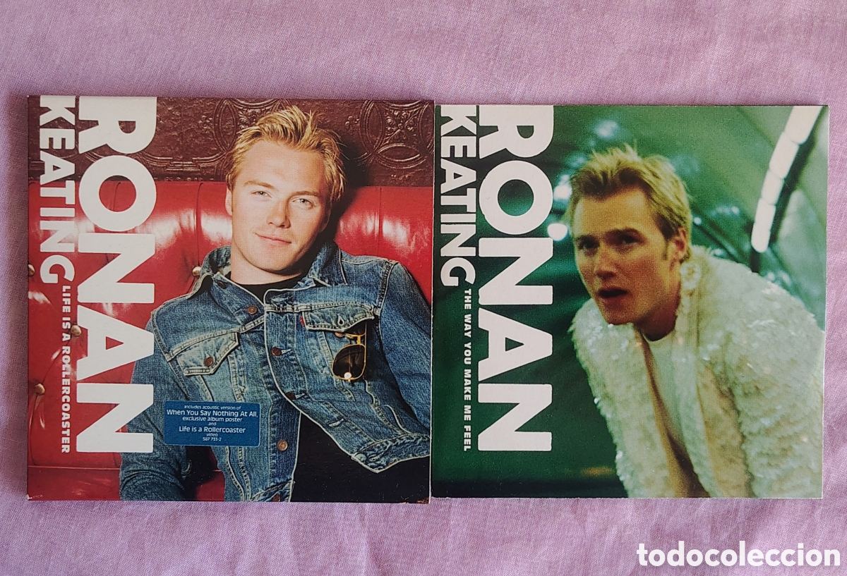 CDs de m&uacute;sica: Lote 2 CD Singles Ronan Keating - Foto 1