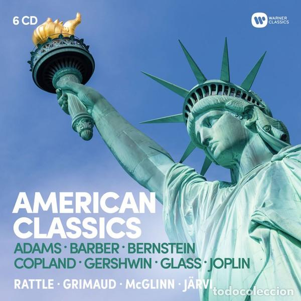 CD di Musica: Adams, Barber, Bernstein, Copland, Glass - American Classics (6xCD) *Precintado*