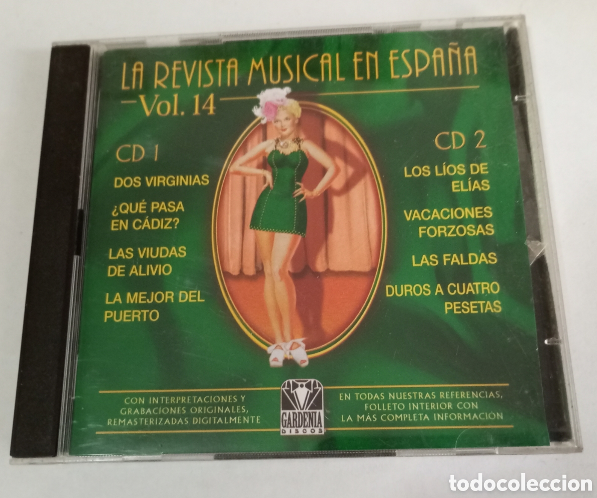 CD de M&uacute;sica: Doble la revista musical En espa&ntilde;a vol.14