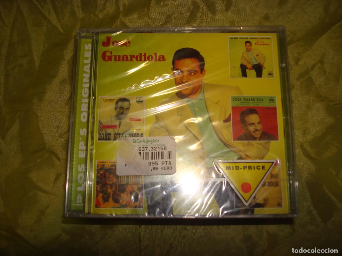 CDs de m&uacute;sica: JOSE GUARDIOLA. LOS EP&acute;S ORIGINALES. CD. PRECINTADO - Foto 1