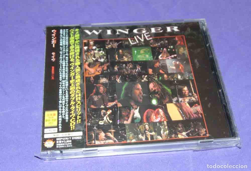 CDs de m&uacute;sica: WINGER &ndash; Live - DOBLE CD EDICION JAPONESA 2007 - Foto 1