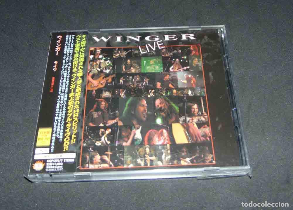 CDs de m&uacute;sica: WINGER &ndash; Live - DOBLE CD EDICION JAPONESA 2007 - Foto 3