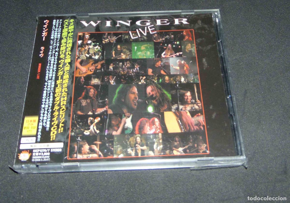 CDs de m&uacute;sica: WINGER &ndash; Live - DOBLE CD EDICION JAPONESA 2007 - Foto 5