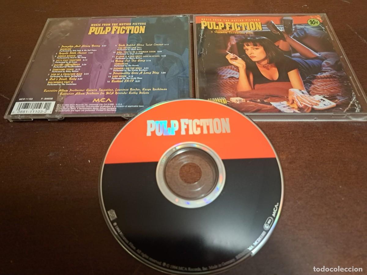 CDs de m&uacute;sica: PULP FICTION - CD - QUENTIN TARANTINO -TRAVOLTA - Foto 1