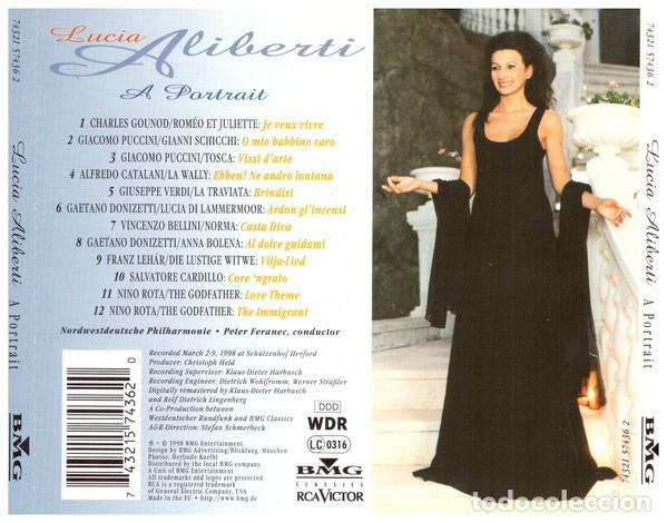CDs de m&uacute;sica: Lucia Aliberti &ndash; A Portrait - Foto 2