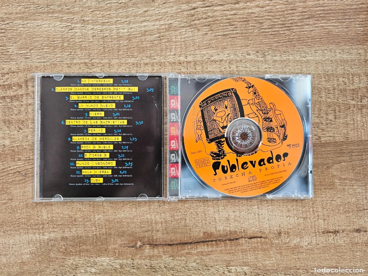 CDs de m&uacute;sica: DISCO CD - Cosecha Propia - Sublevados - Foto 2