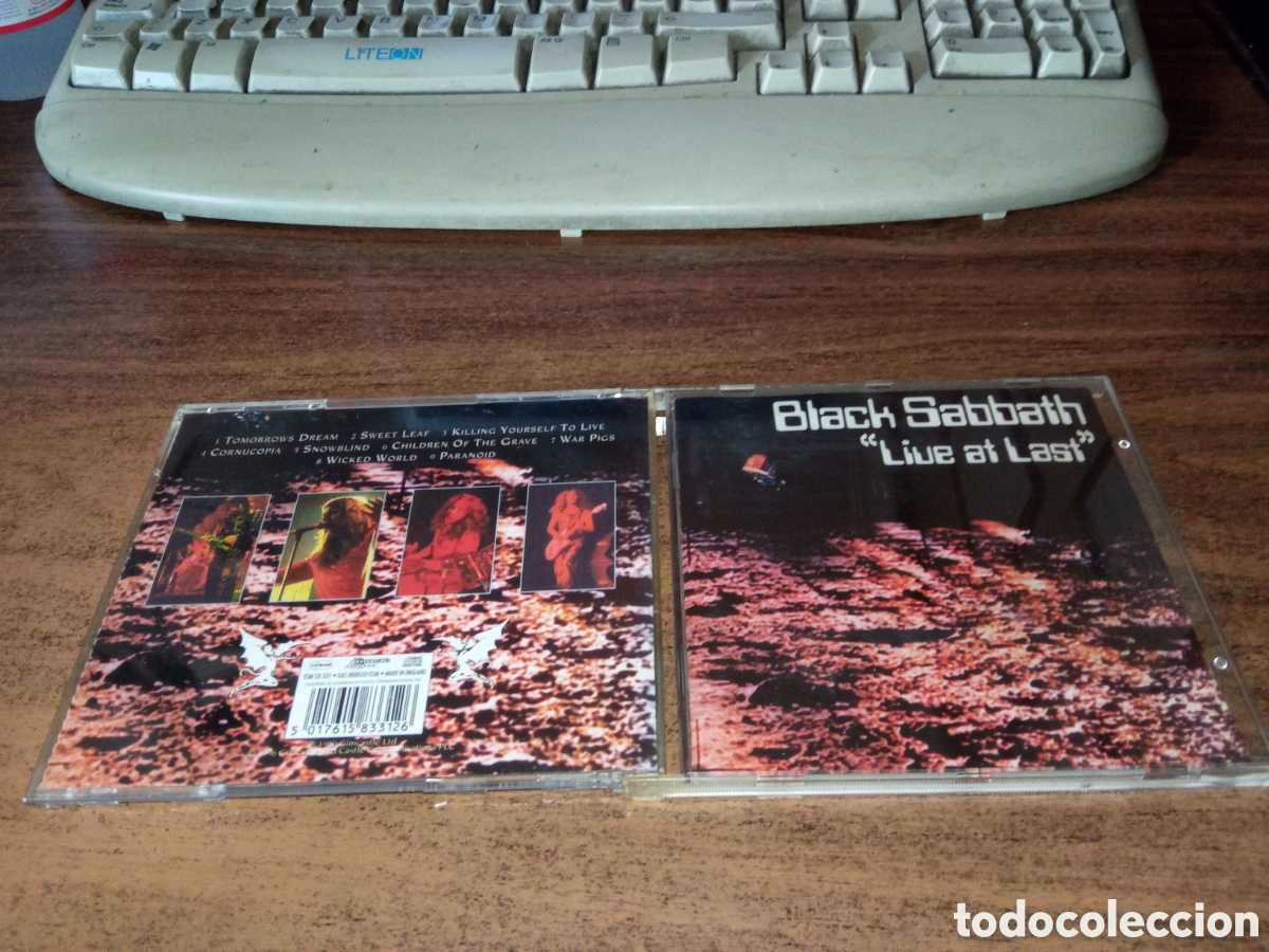CDs de m&uacute;sica: BLACK SABBATH - LIVE AT LAST (1980) - Foto 1