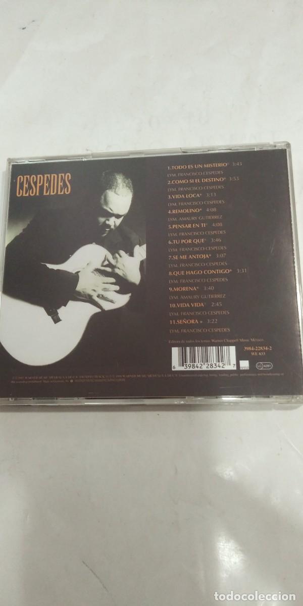 CDs de m&uacute;sica: Francisco C&eacute;spedes Vida loca - Foto 2