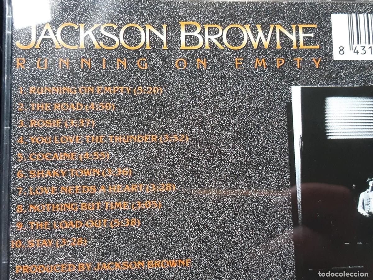 CDs de m&uacute;sica: JACKSON BROWNE - RUNNING ON EMPTY - CD - Foto 3