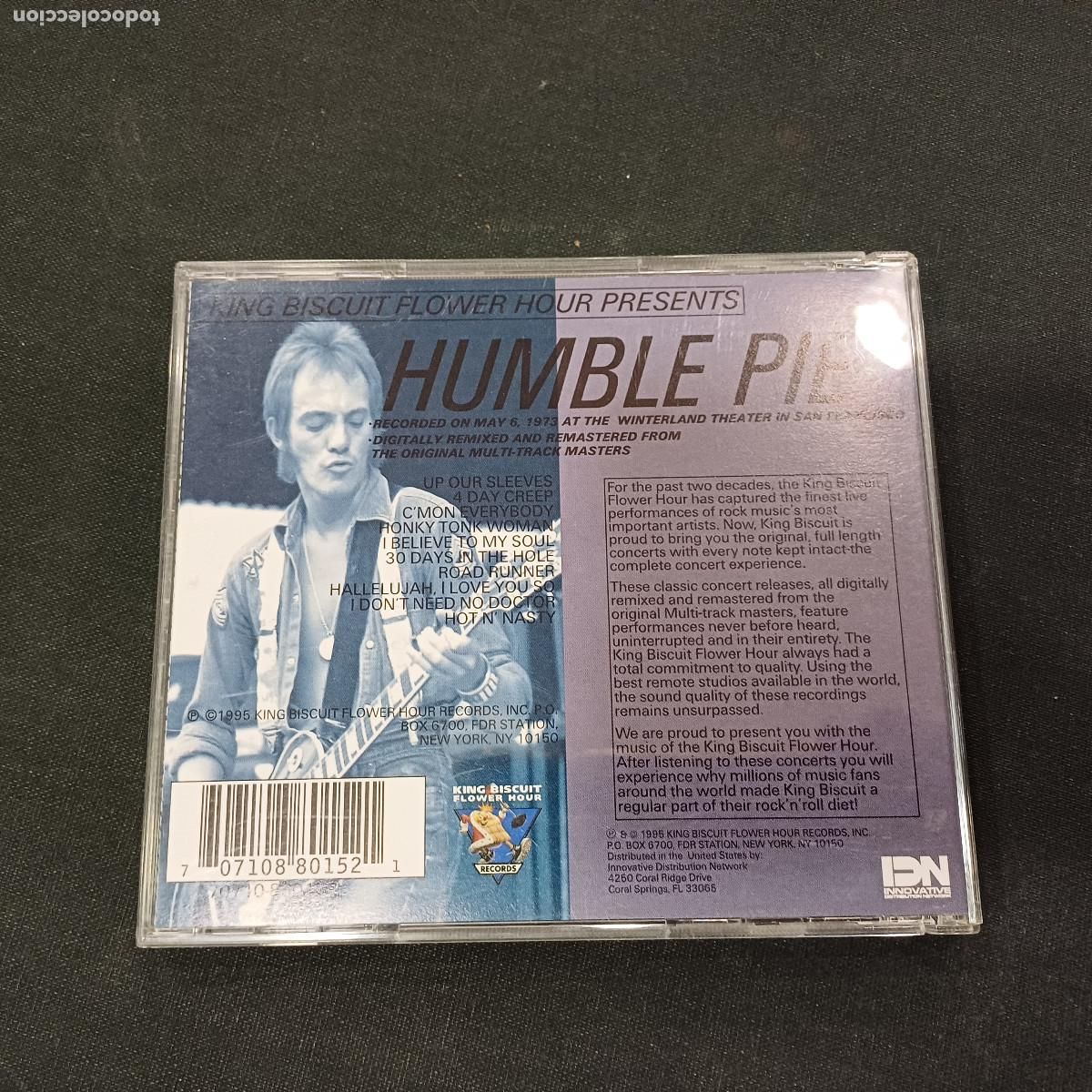 CDs de m&uacute;sica: HUMBLE PIE/IN CONCERT/CD. - Foto 3