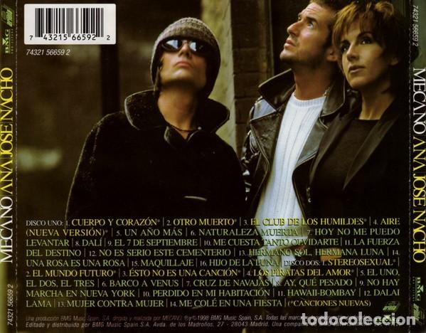 CDs de m&uacute;sica: Mecano - Ana/Jos&eacute;/Nacho (2 CDs) - Foto 2
