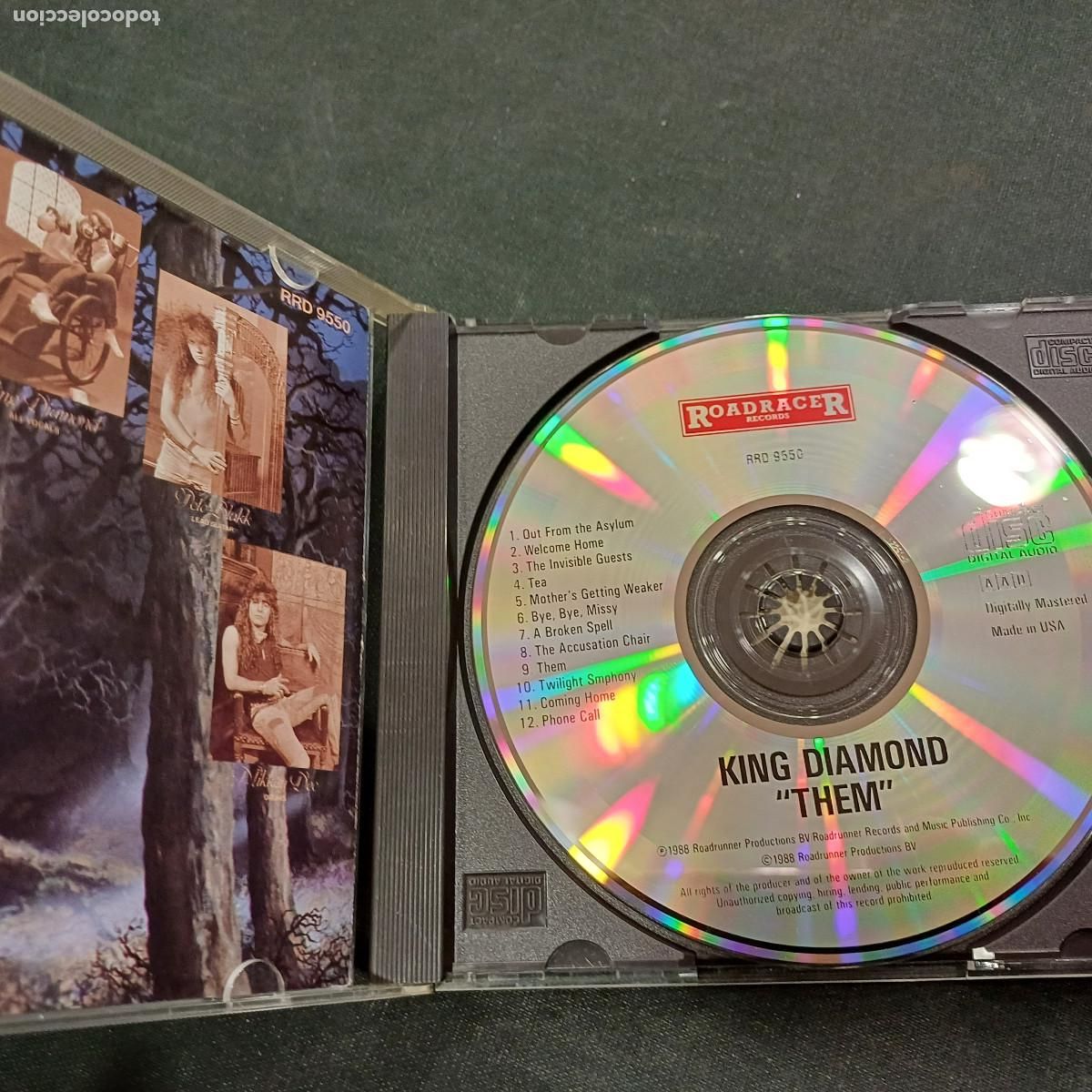 CDs de m&uacute;sica: KING DIAMOND/THEM/CD. - Foto 2