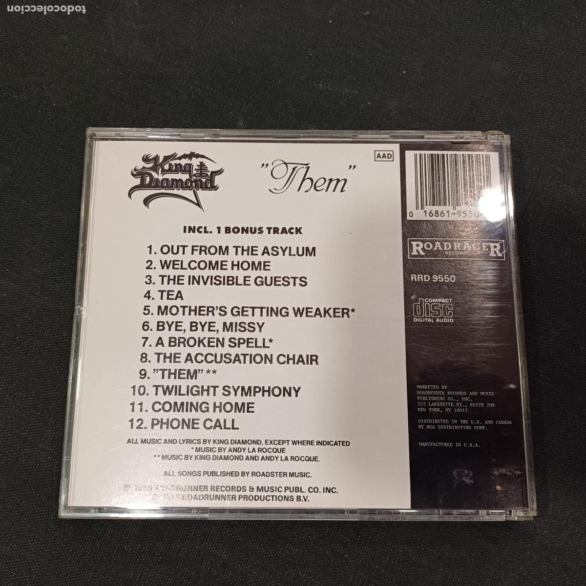 CDs de m&uacute;sica: KING DIAMOND/THEM/CD. - Foto 3