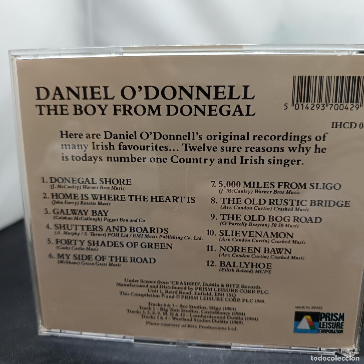 CDs de m&uacute;sica: DANIEL ODONNELL, The boy from Donegal. CD - Foto 2