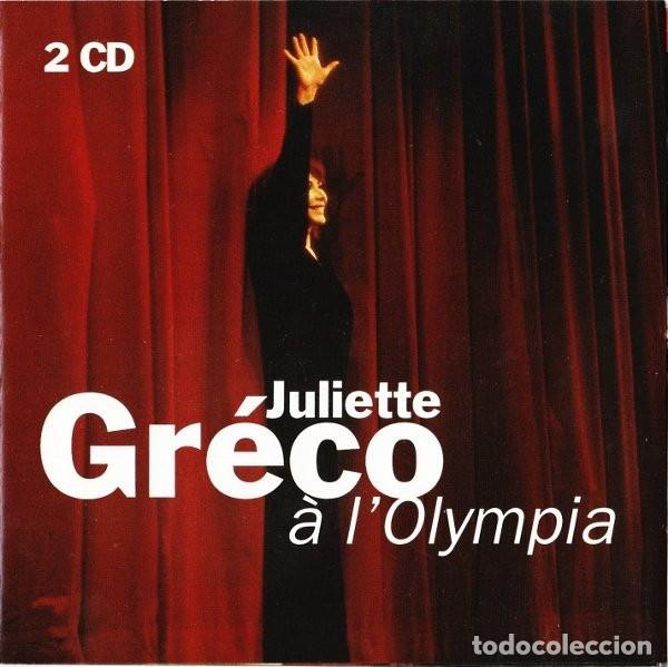 CDs de m&uacute;sica: Juliette Greco - &Agrave; lOlympia (2 CDs) - Foto 1