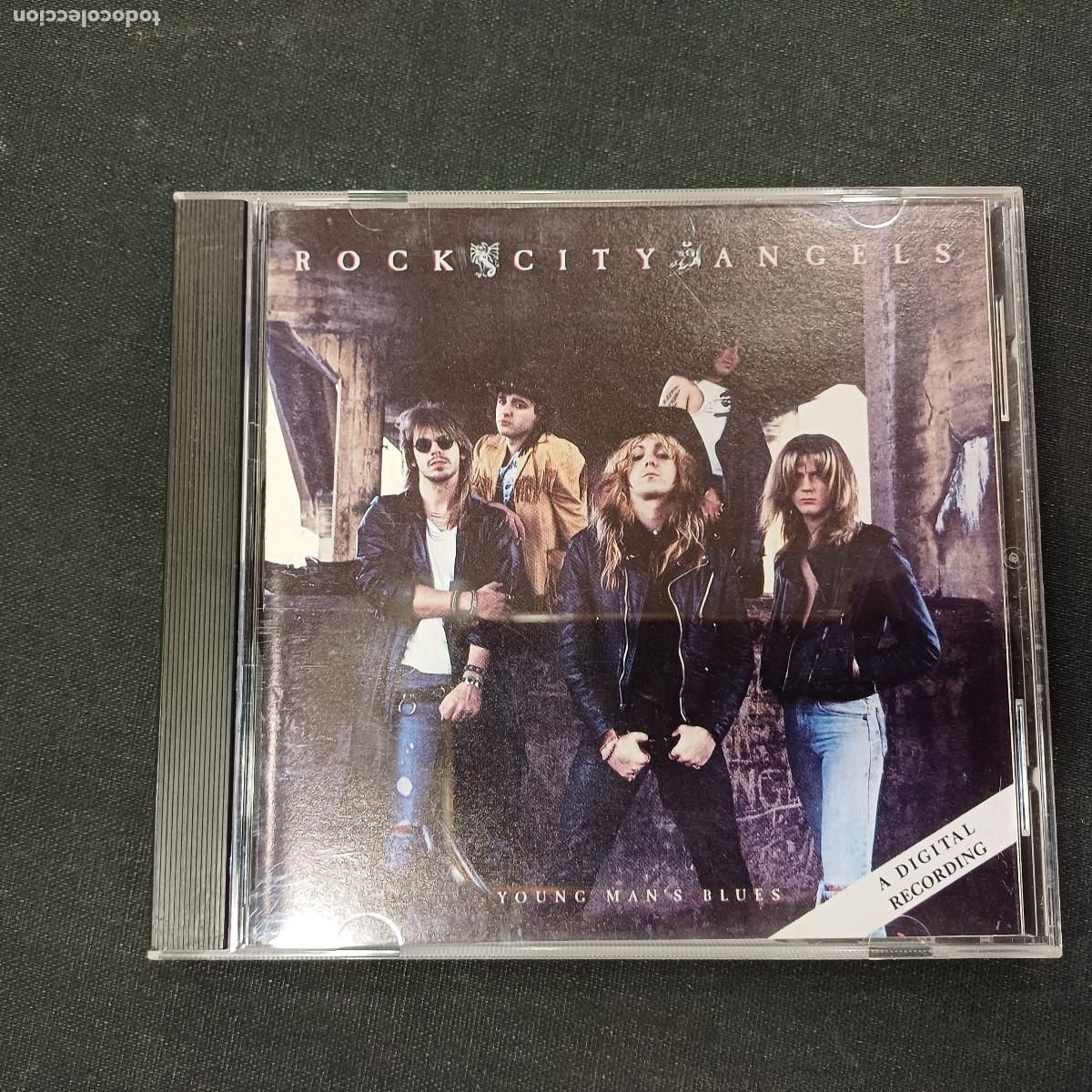 CDs de m&uacute;sica: ROCK CITY ANGELS/YOUNG MANS BLUES/CD. - Foto 1