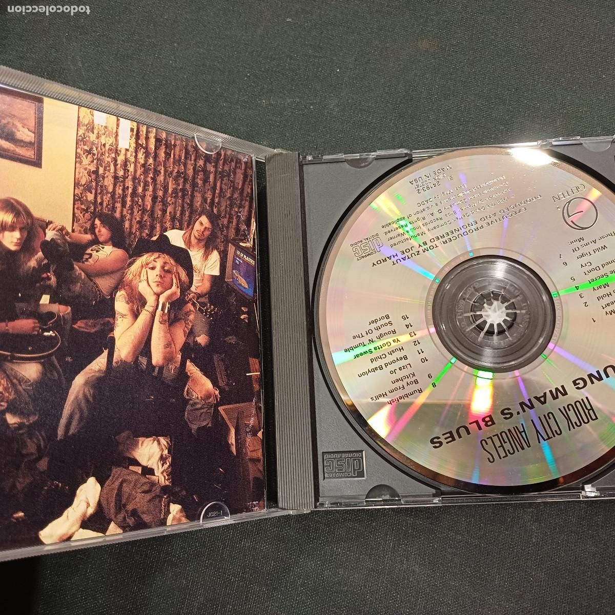CDs de m&uacute;sica: ROCK CITY ANGELS/YOUNG MANS BLUES/CD. - Foto 2