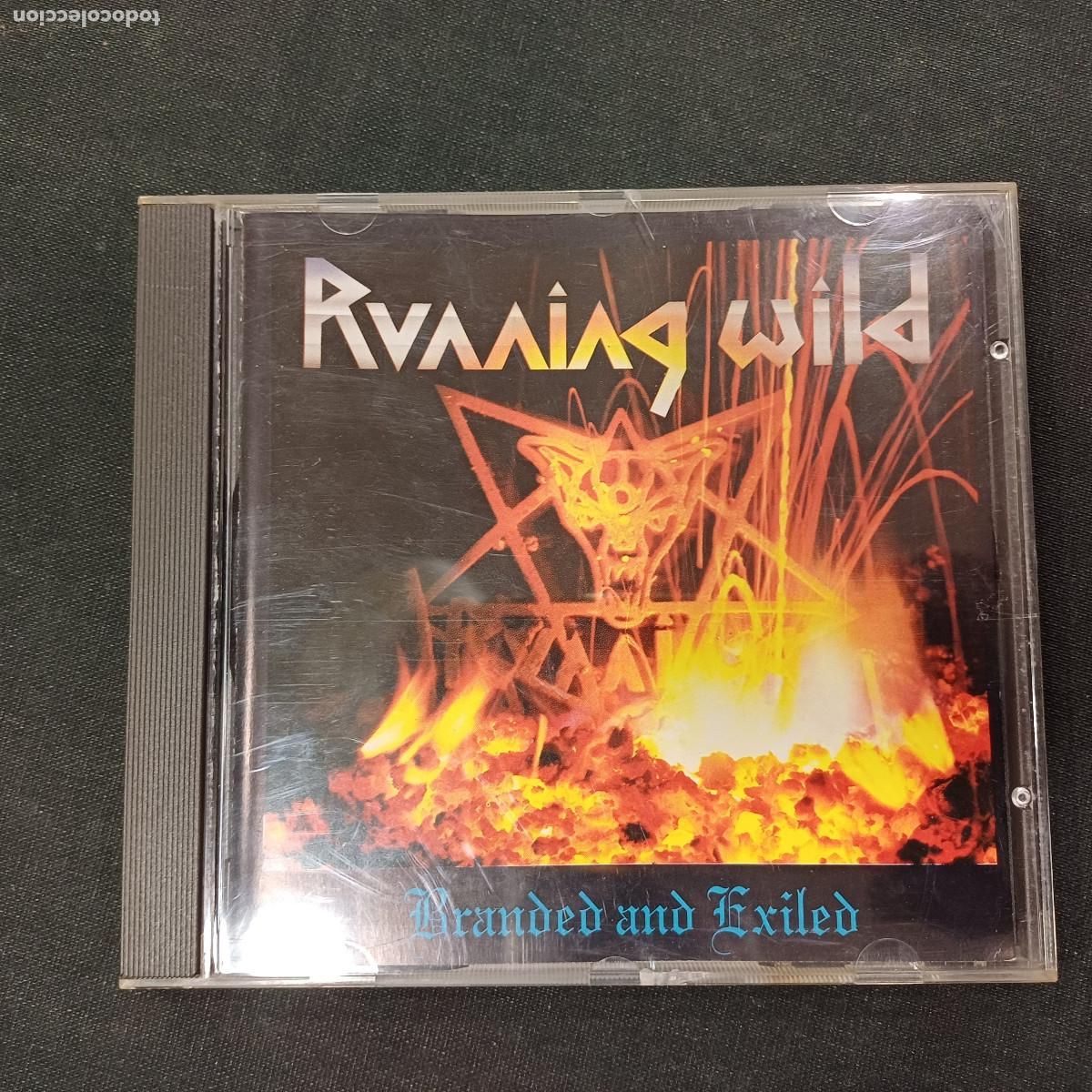 CDs de m&uacute;sica: RUNNING WILD/BRANDED AND EXILED/CD. - Foto 1