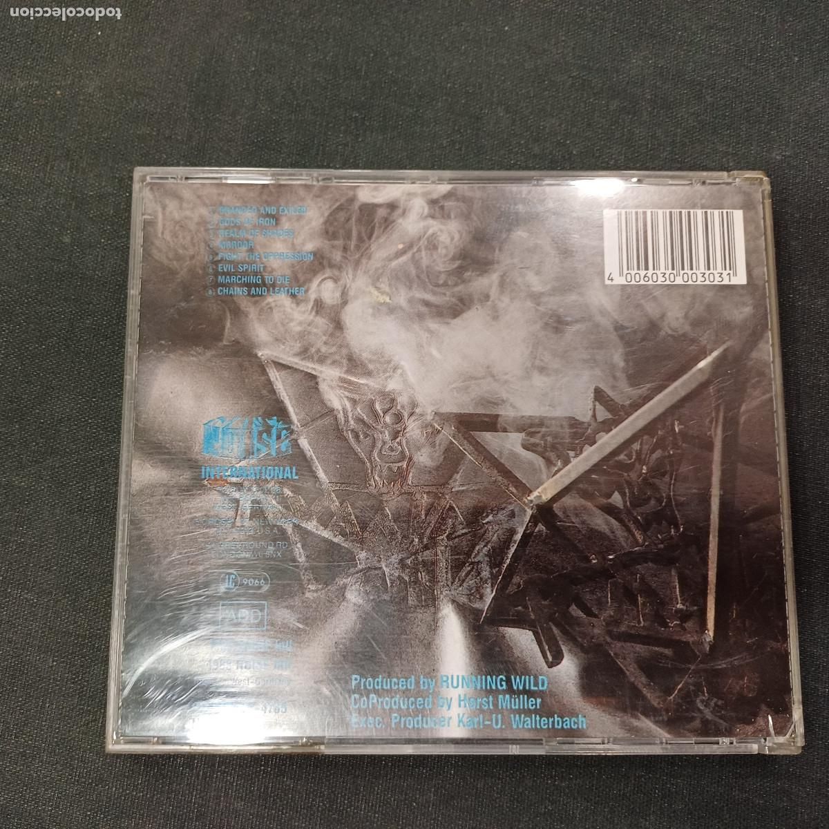 CDs de m&uacute;sica: RUNNING WILD/BRANDED AND EXILED/CD. - Foto 3