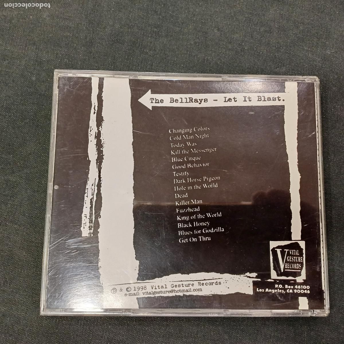 CDs de m&uacute;sica: THE BELLRAYS/LET IT BLAST/CD. - Foto 3