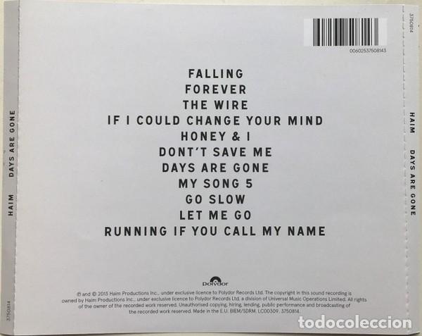 CDs de m&uacute;sica: Haim - Days are gone - Foto 2