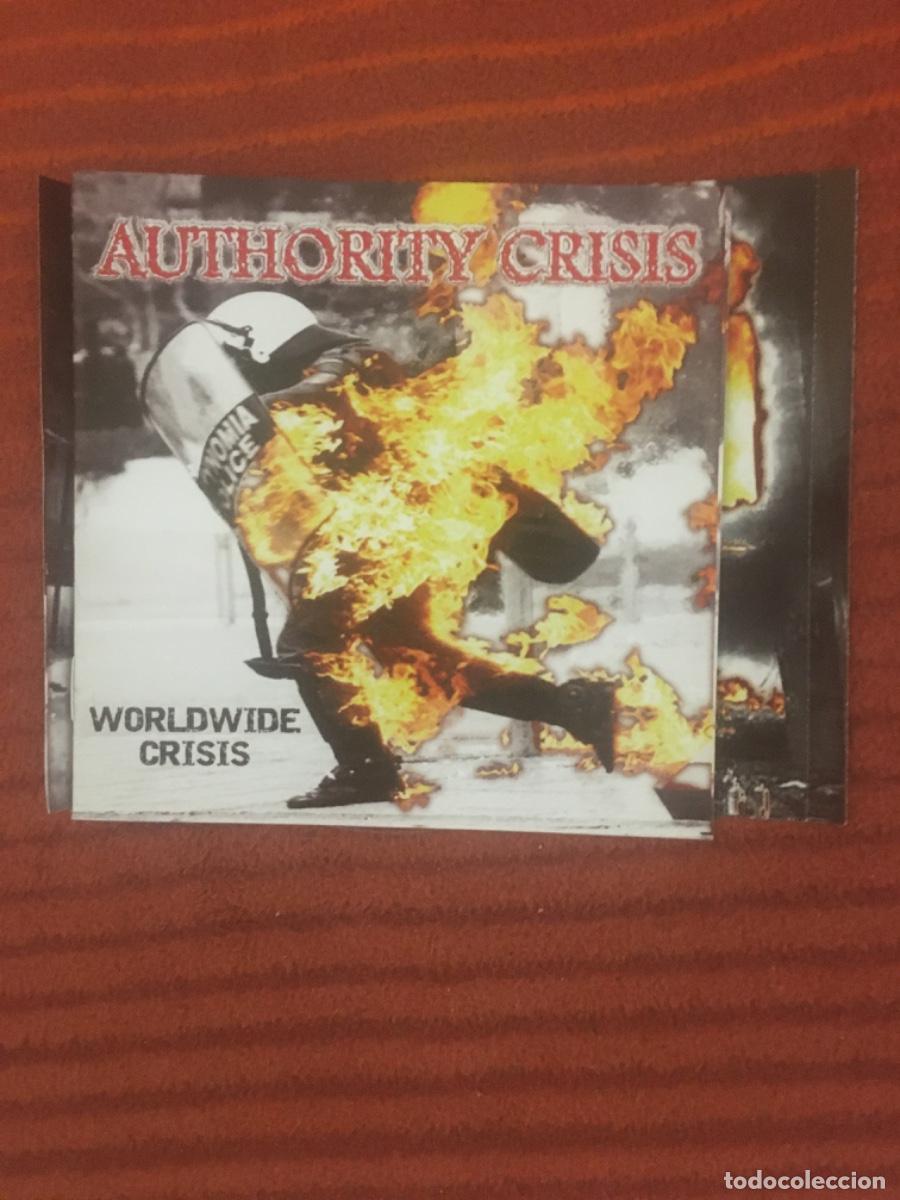 CDs de m&uacute;sica: AUTHORITY CRISIS-WORLDWIDE CRISIS - Foto 1
