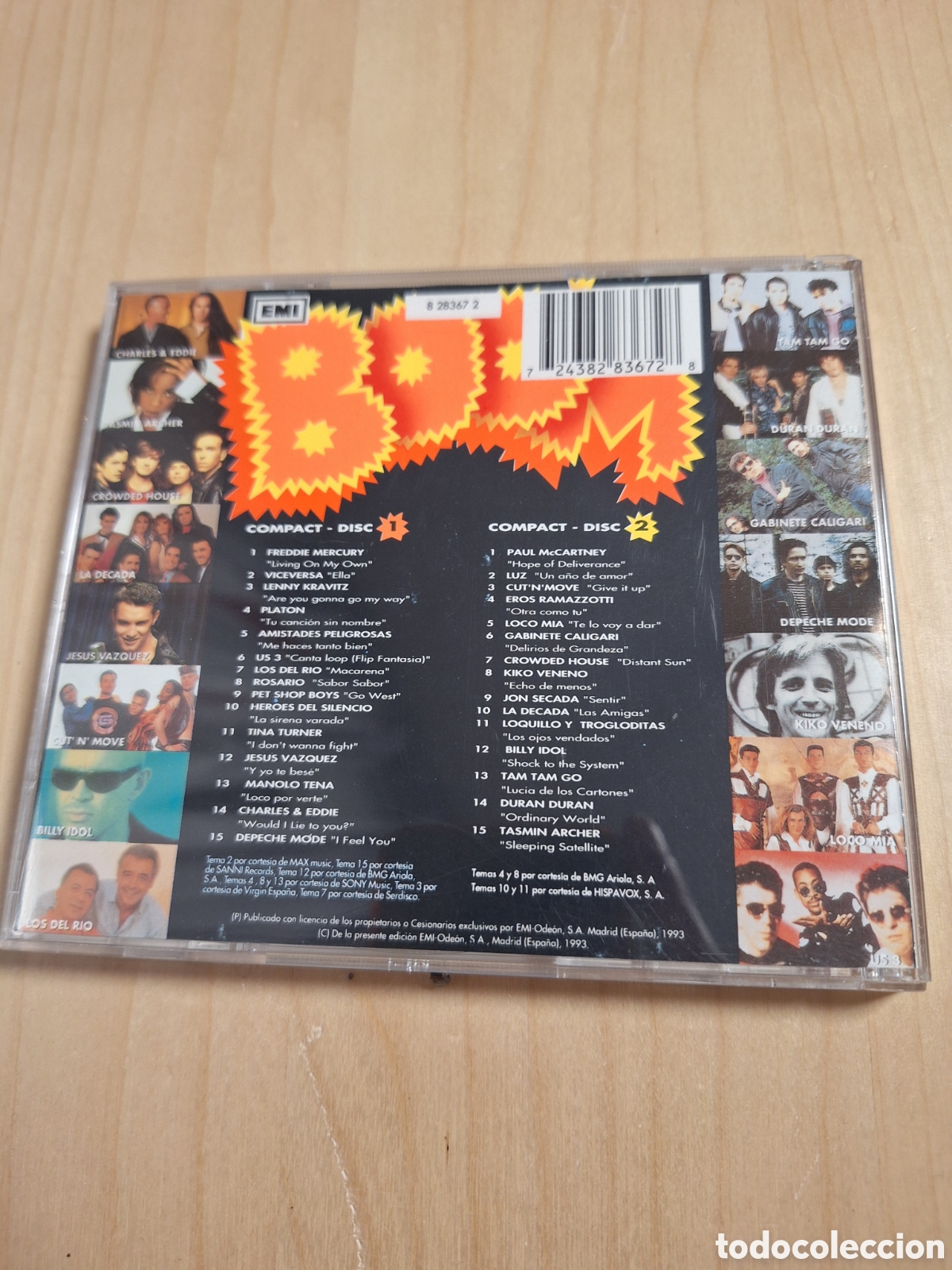 CDs de m&uacute;sica: SCD75 boom 9 CD MUSICA - Foto 2