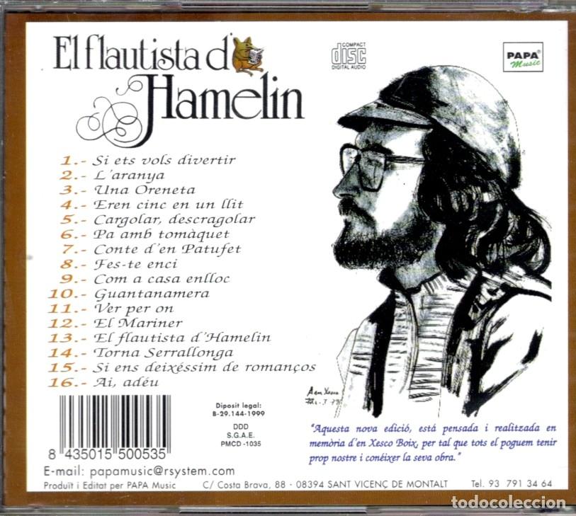 CDs de m&uacute;sica: XESCO BOIX - EL FLAUTISTA DHAMELIN CD. - Foto 2